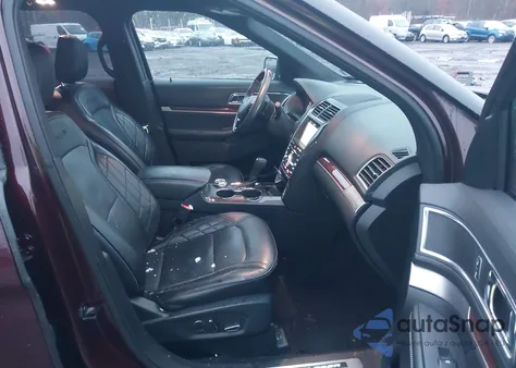 2018 Ford Explorer Platinum из США, поврежденный, VIN 1FM5K8HT0JGC30607